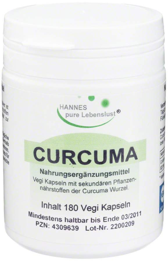 Curcuma 180 Vegi Kapseln