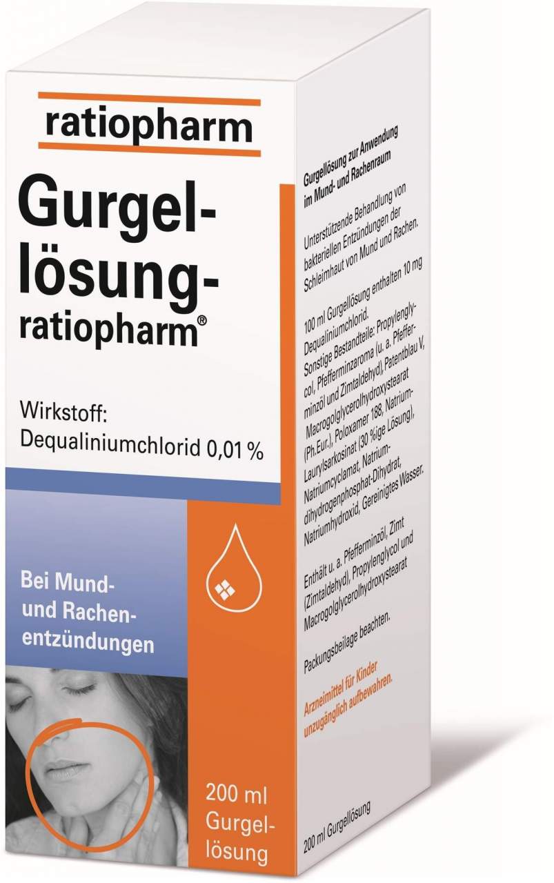 Gurgellösung-ratiopharm 200 ml Lösung