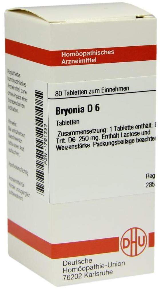 Dhu Bryonia D6 80 Tabletten
