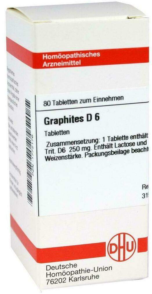 Dhu Graphites D6 80 Tabletten