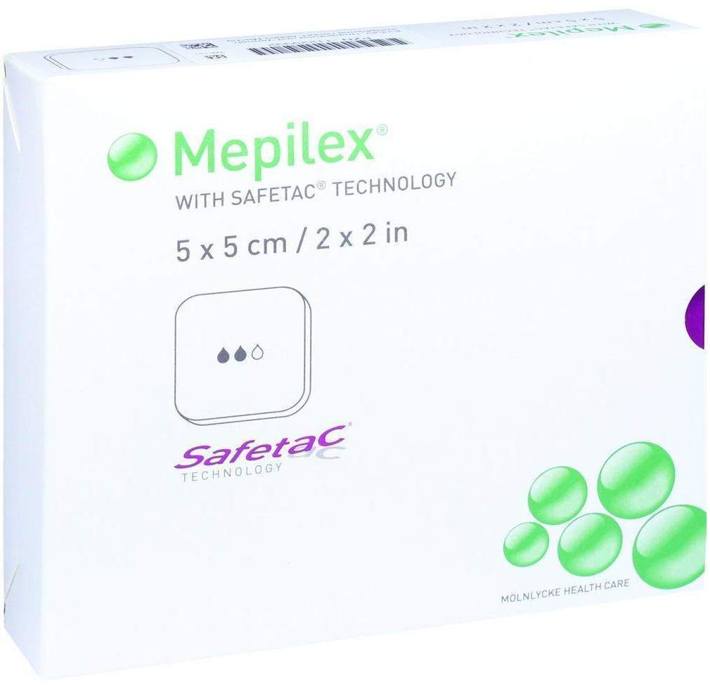 Mepilex 5x5 cm Schaumverband