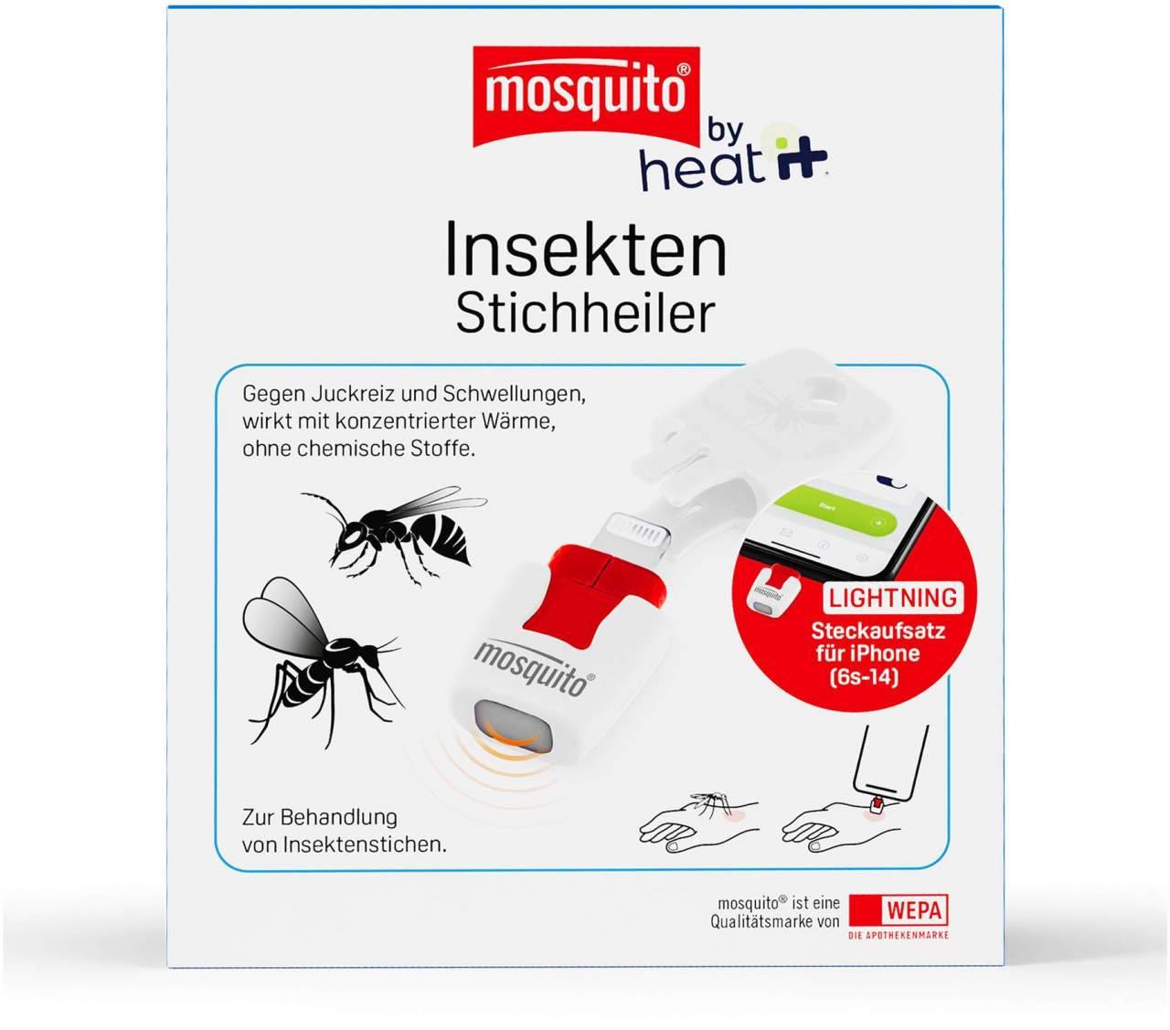 Mosquito heat it Insekten-Stichheiler Lightning Steckaufsatz 1 Stück