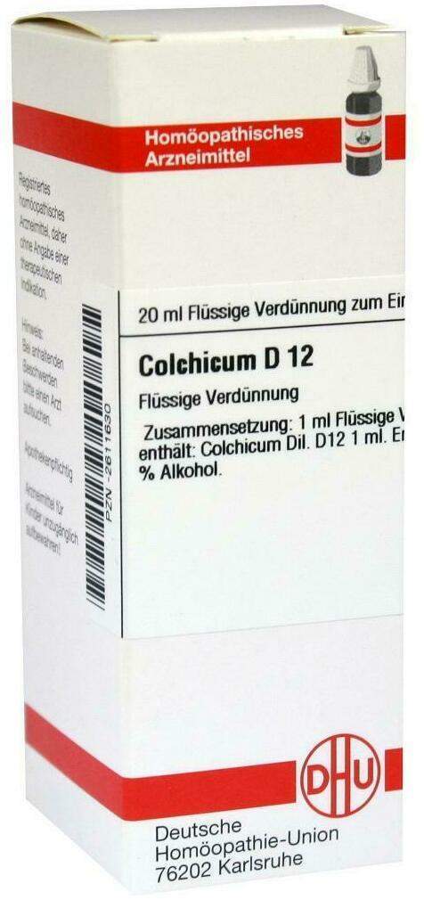 Dhu Colchicum D12 20 ml Dilution