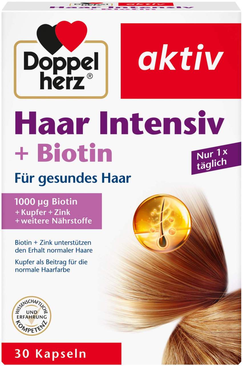 Doppelherz Aktiv Haar Intensiv 30 Kapseln