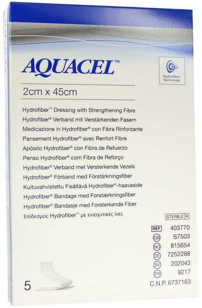 Aquacel Hydrosorption 2x45cm Tamponaden