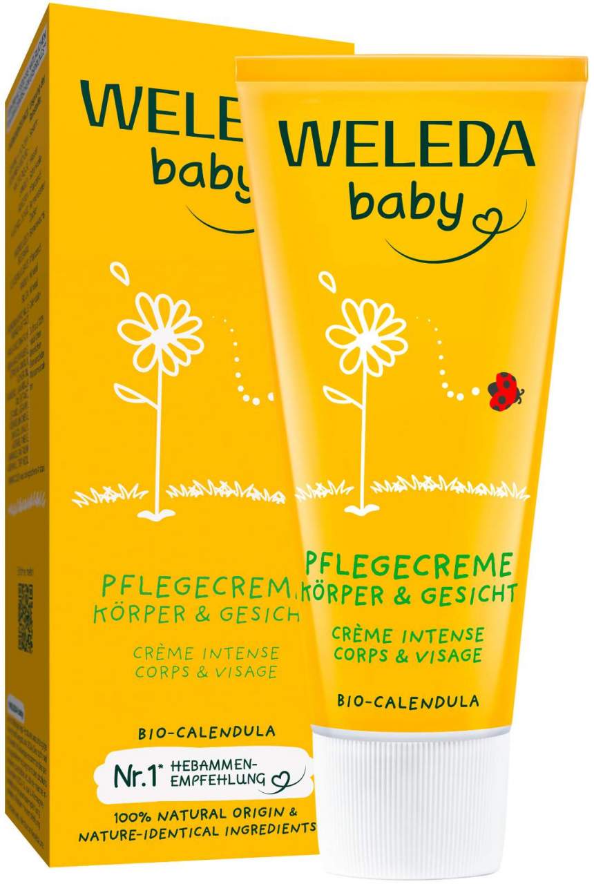 Weleda Calendula Pflegecreme Körper & Gesicht 75 ml Creme