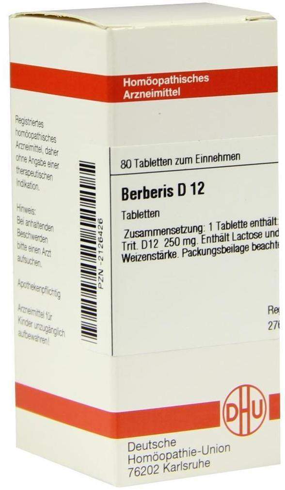 Dhu Berberis D12 Tabletten