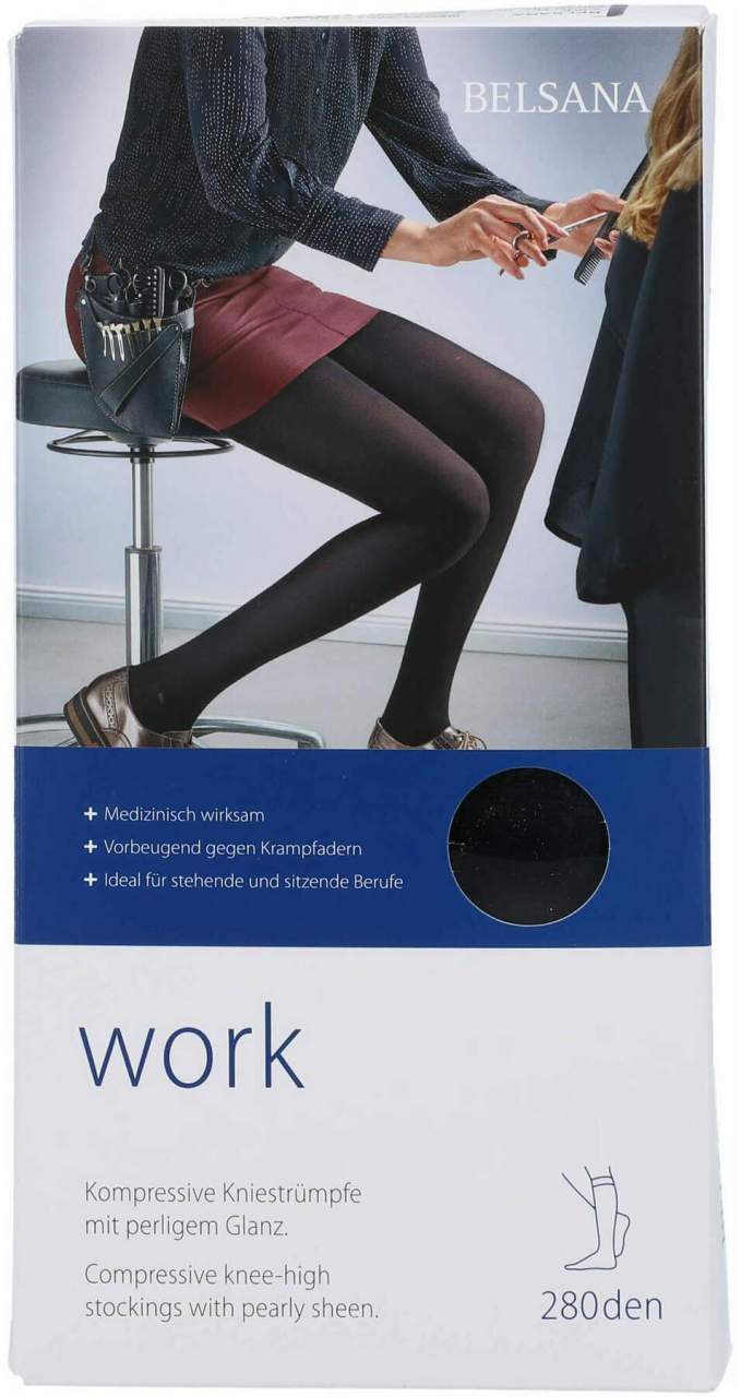 Belsana Work Ad L Schwarz Mit Spitze 2 Stück