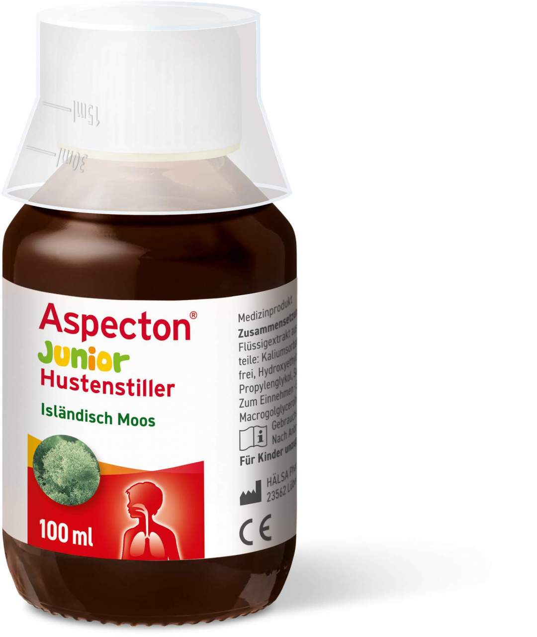 Aspecton Junior Hustenstiller Isländisch Moos 100 ml Saft