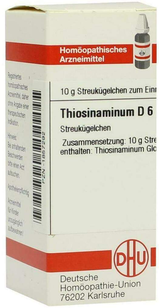 Dhu Thiosinaminum D6 10 G Globuli