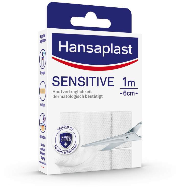 Hansaplast Sensitive 1 m x 6 cm