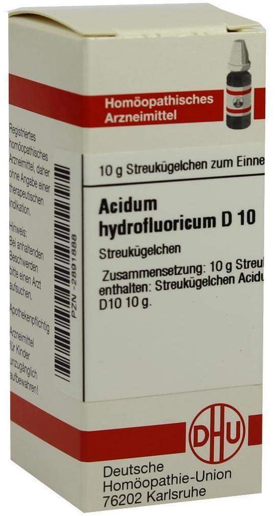 Dhu Acidum Hydrofluoricum D10 Globuli
