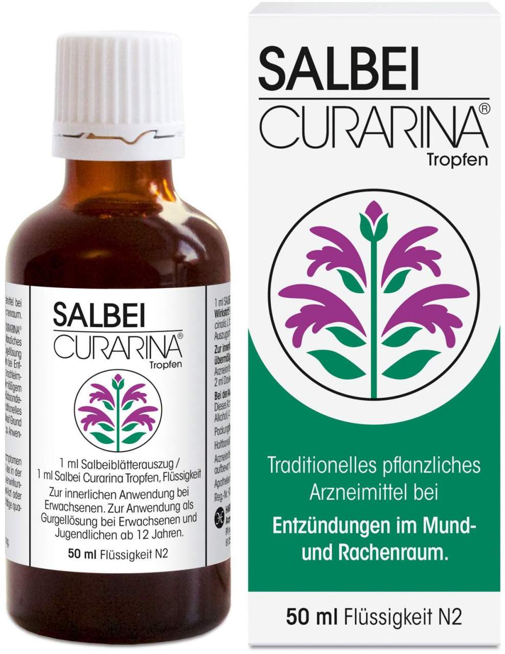 Salbei Curarina 50 ml Tropfen