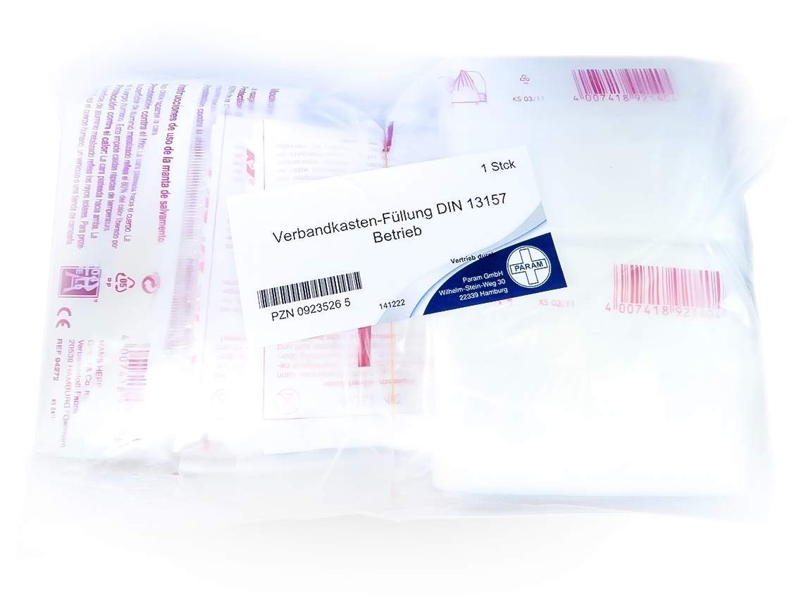 Verbandkasten Füllung Betrieb 13157 Param