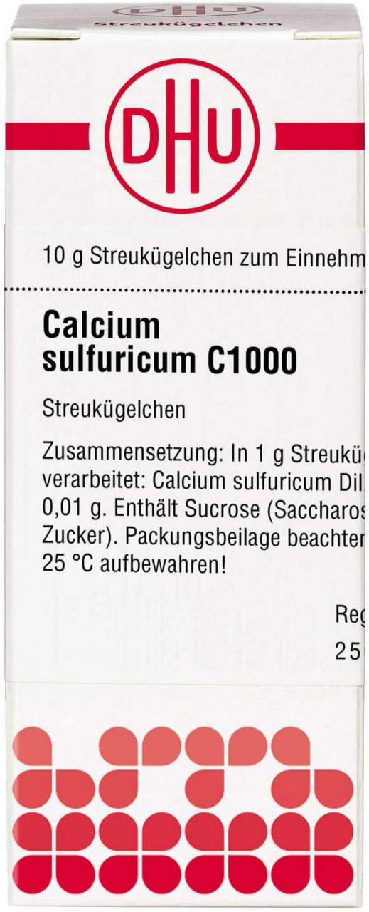 Dhu Calcium Sulfuricum C1000 Globuli 10 G