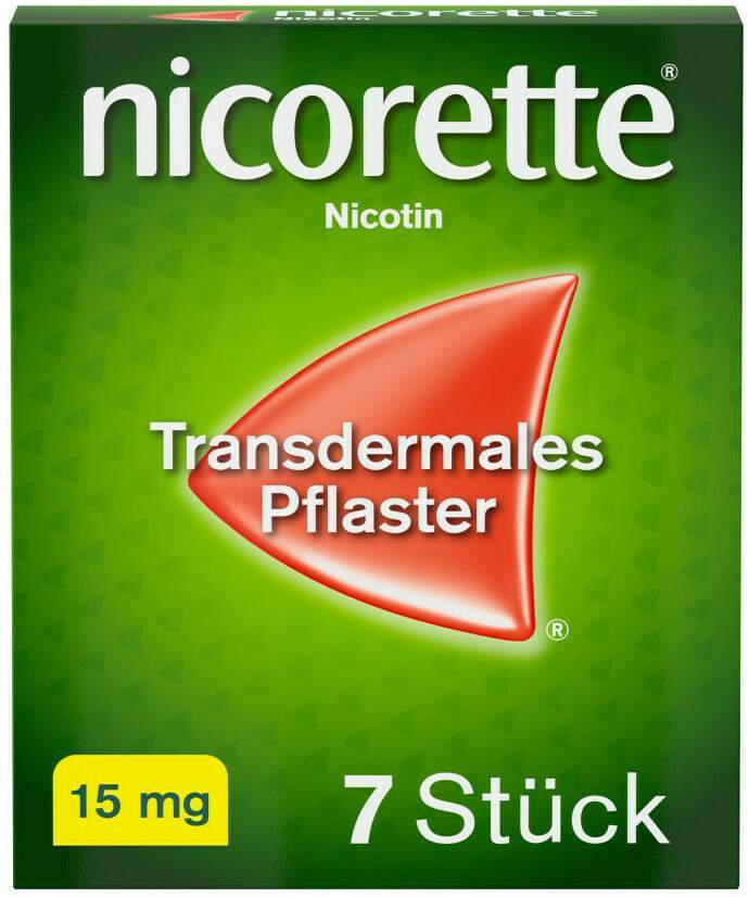 Nicorette TX Pflaster 15 mg 7 Matrixpflaster