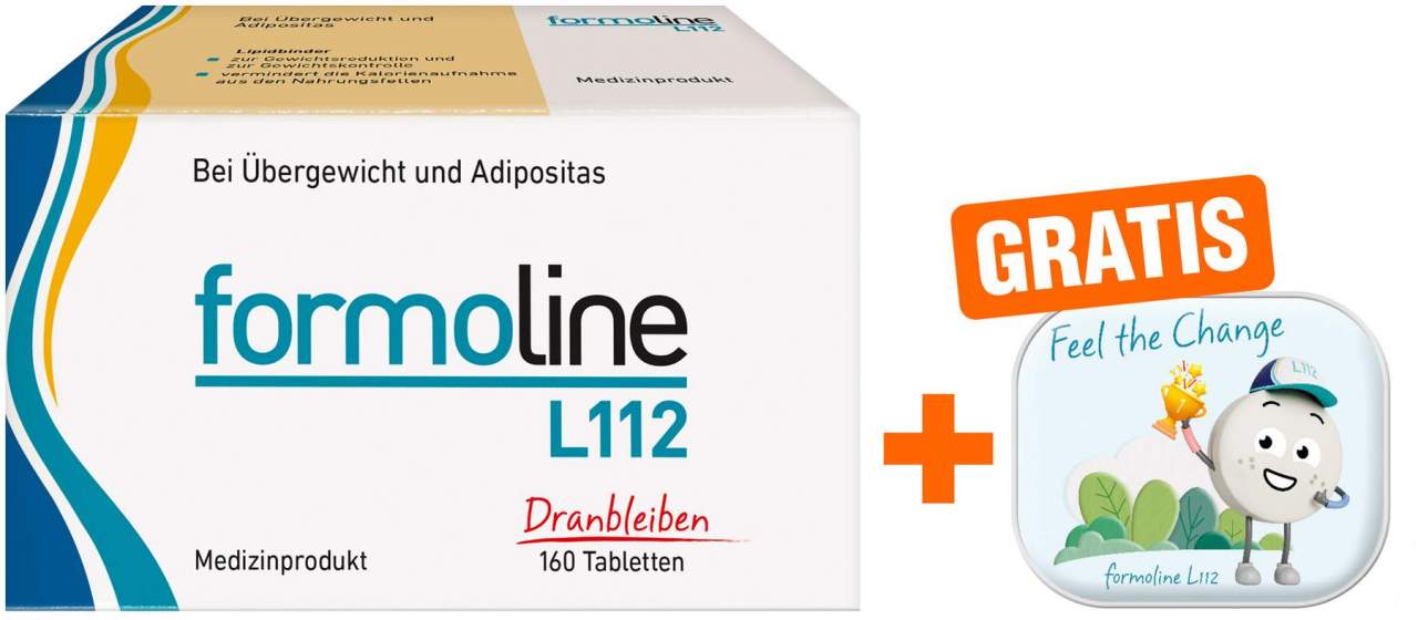 Formoline L112 160 Tabletten + gratis Pillendose 1 Stück