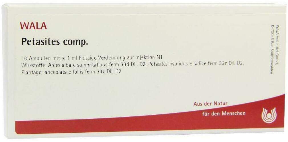 Wala Petasites Comp. 10 X 1 ml Ampullen