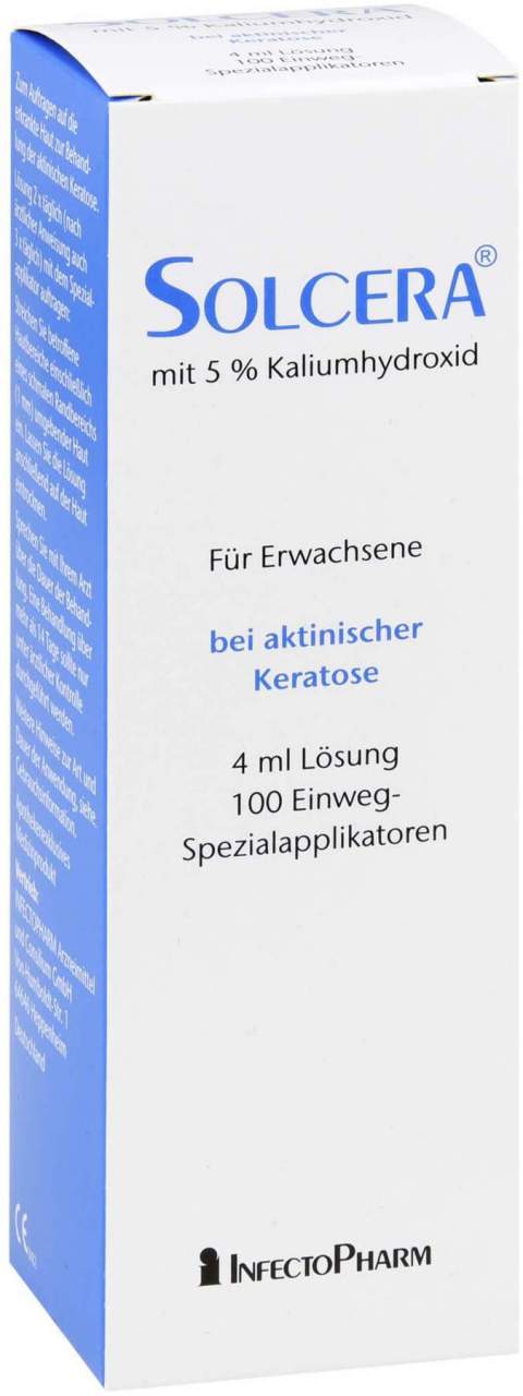 Solcera Lösung zum Auftragen auf die Haut 4 ml