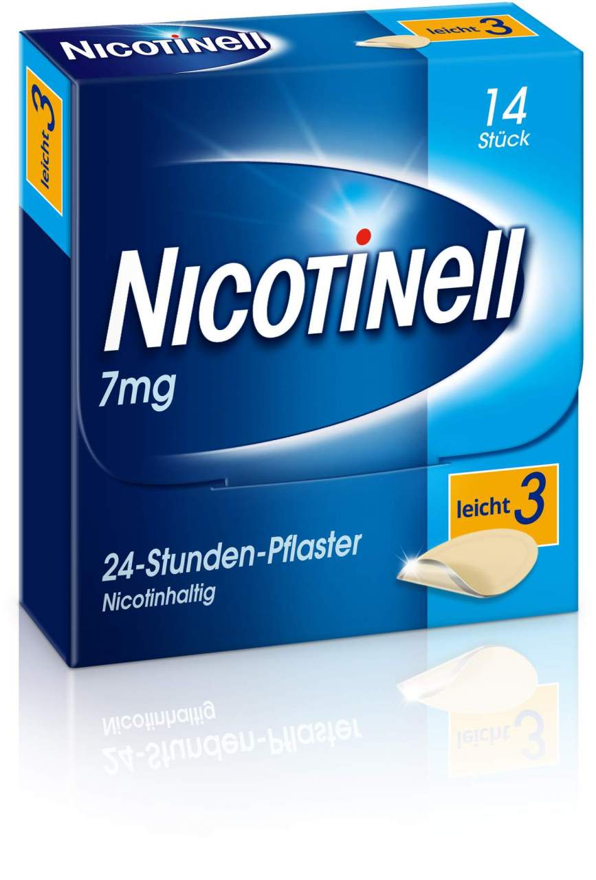 Nicotinell 7 mg 24-Stunden-Pflaster 14 Stück