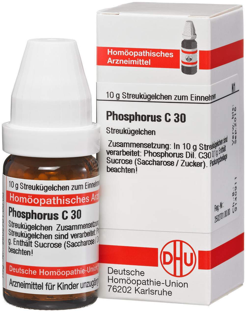 Dhu Phosphorus C30 10 G Globuli