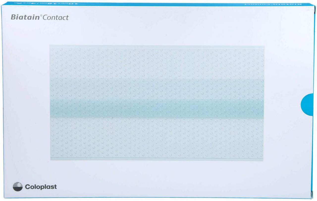 Biatain Contact Silik.Kont.Aufl.10x18 cm N.Haft. 10 Stück