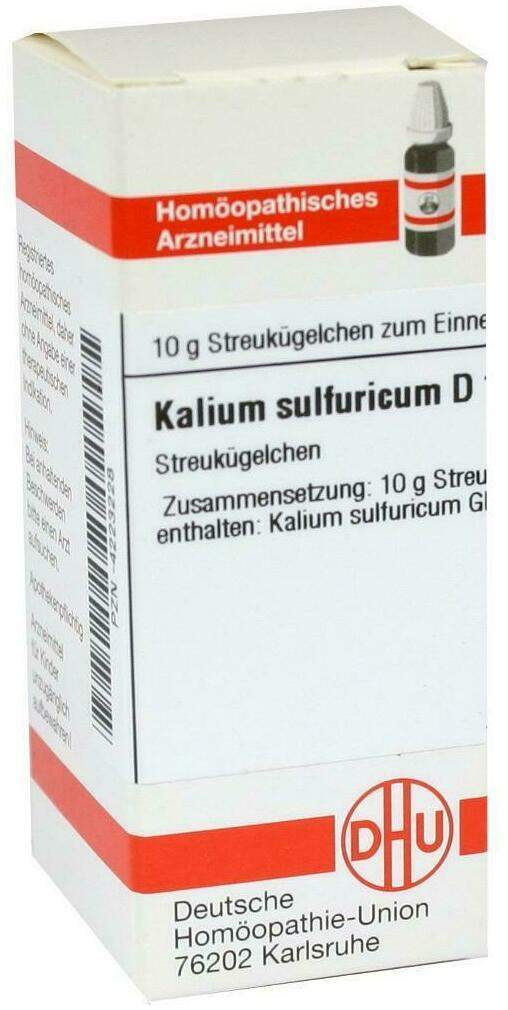 Dhu Kalium Sulfuricum D12 10 G Globuli