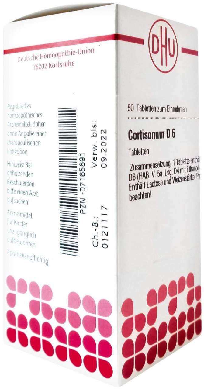 Dhu Cortisonum D6 80 Tabletten
