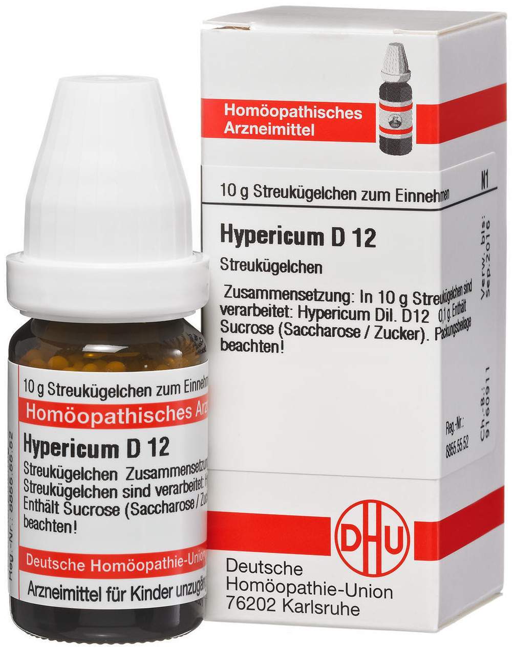 Dhu Hypericum D12 10 G Globuli