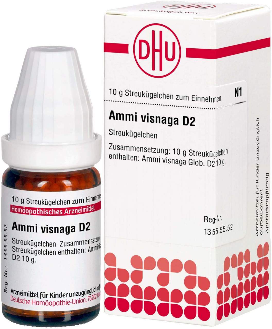 Dhu Ammi Visnaga D2 Globuli 10 G
