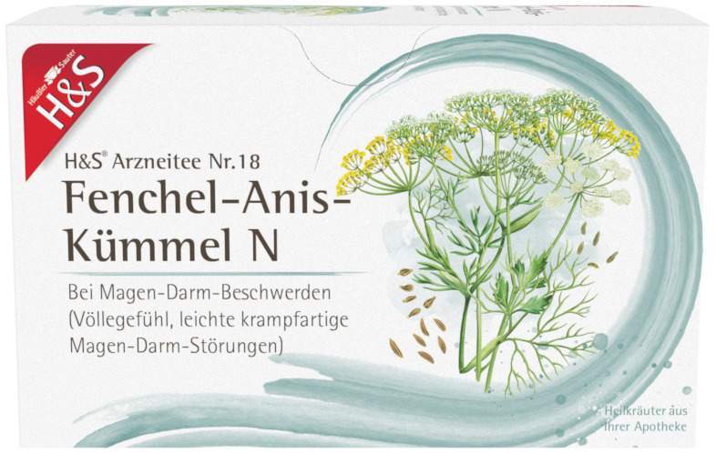 H&S Fenchel-Anis-Kümmel N 20 Filterbeutel