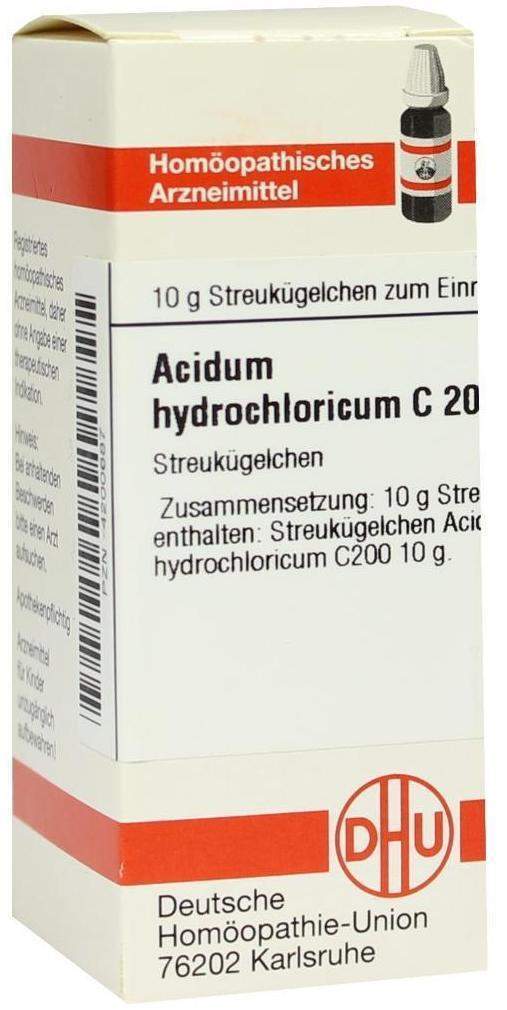 Dhu Acidum Hydrochloricum C 200 Globuli