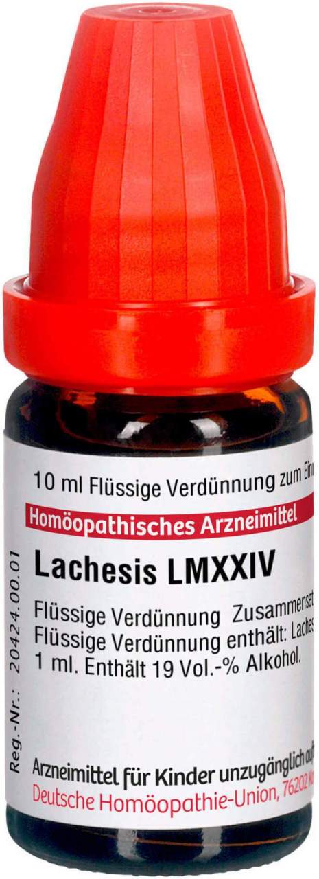 Dhu Lachesis Lmxxiv Dilution 10 ml