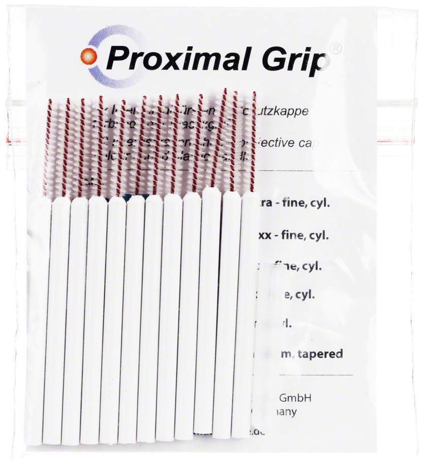 Proximal Grip Fein Weiß Interdentalbürste 12 Zahnbürsten