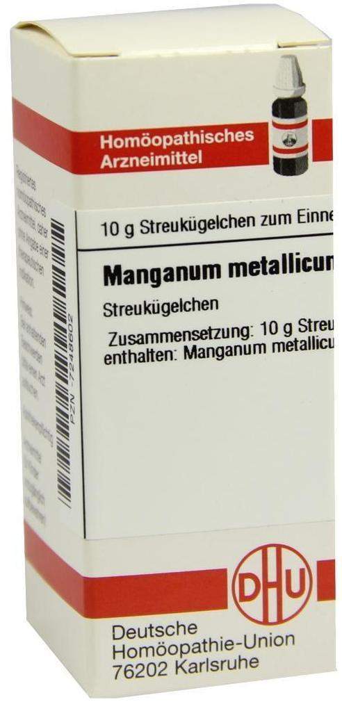 Dhu Manganum Metallicum D12 Globuli