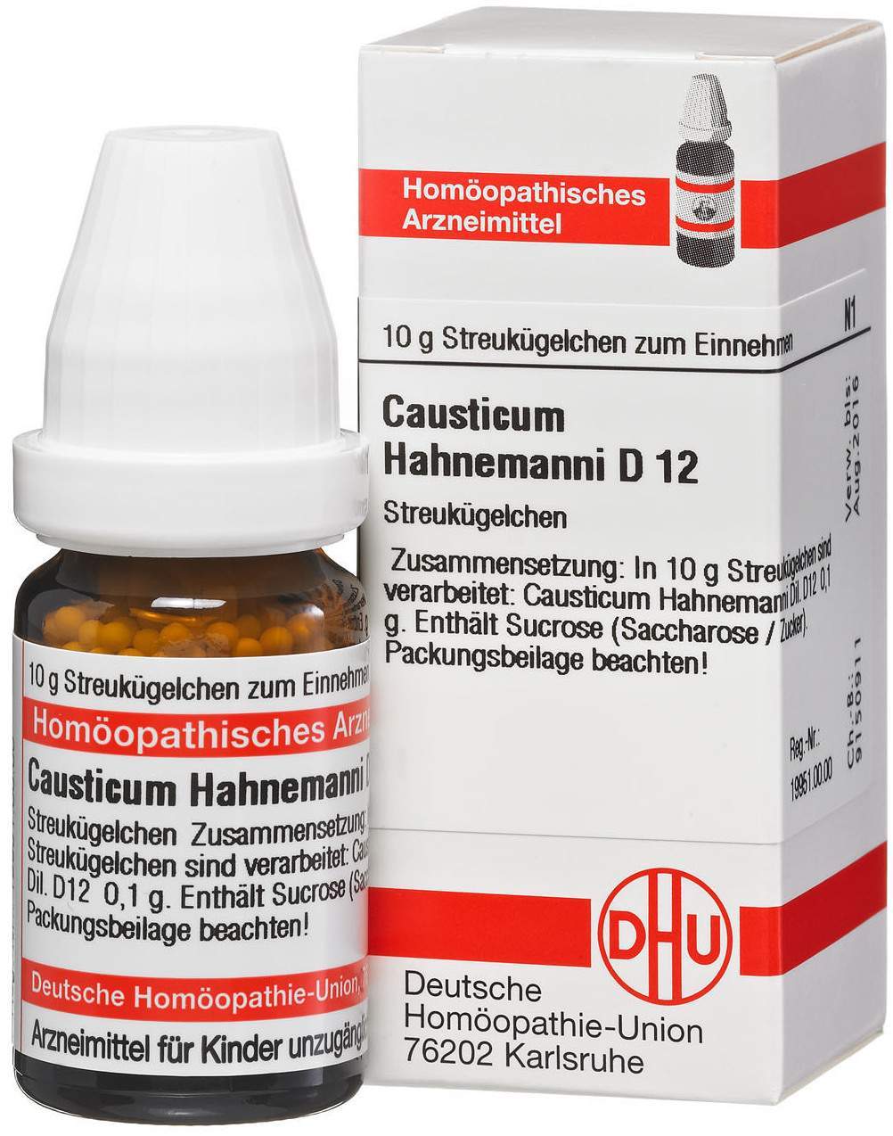 Dhu Causticum Hahnemanni D12 10g Globuli