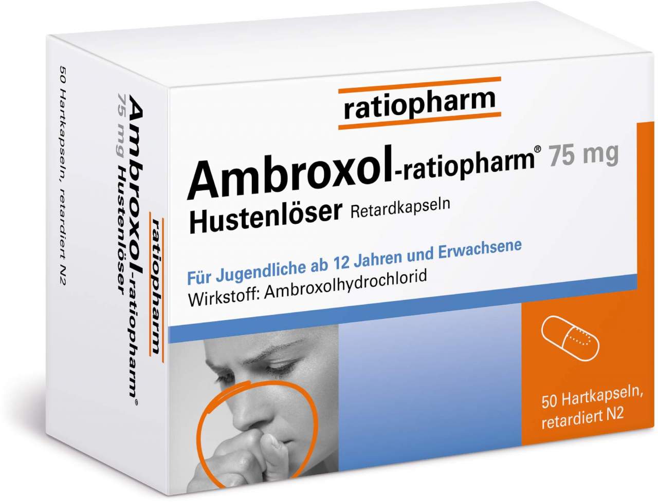 Ambroxol Ratiopharm 75 mg 50 Retardkapseln