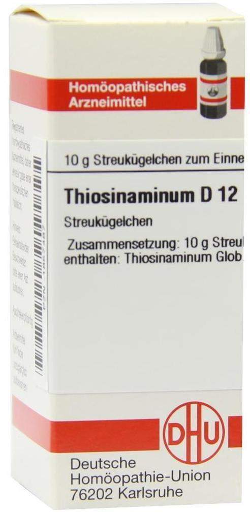 Dhu Thiosinaminum D12 10 G Globuli
