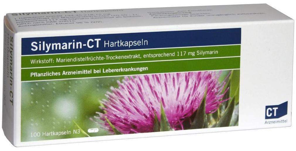 Silymarin-Ct Hartkapseln 100 Hartkapseln