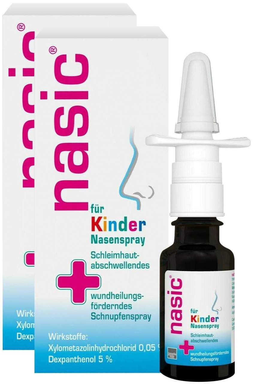 Nasic für Kinder Nasenspray 2 x 10 ml