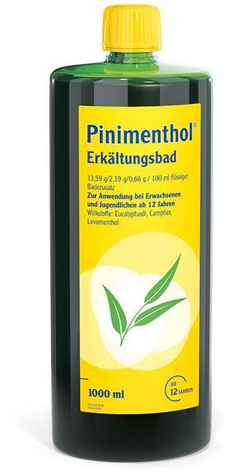 Pinimenthol Erkältungsbad 1000 ml
