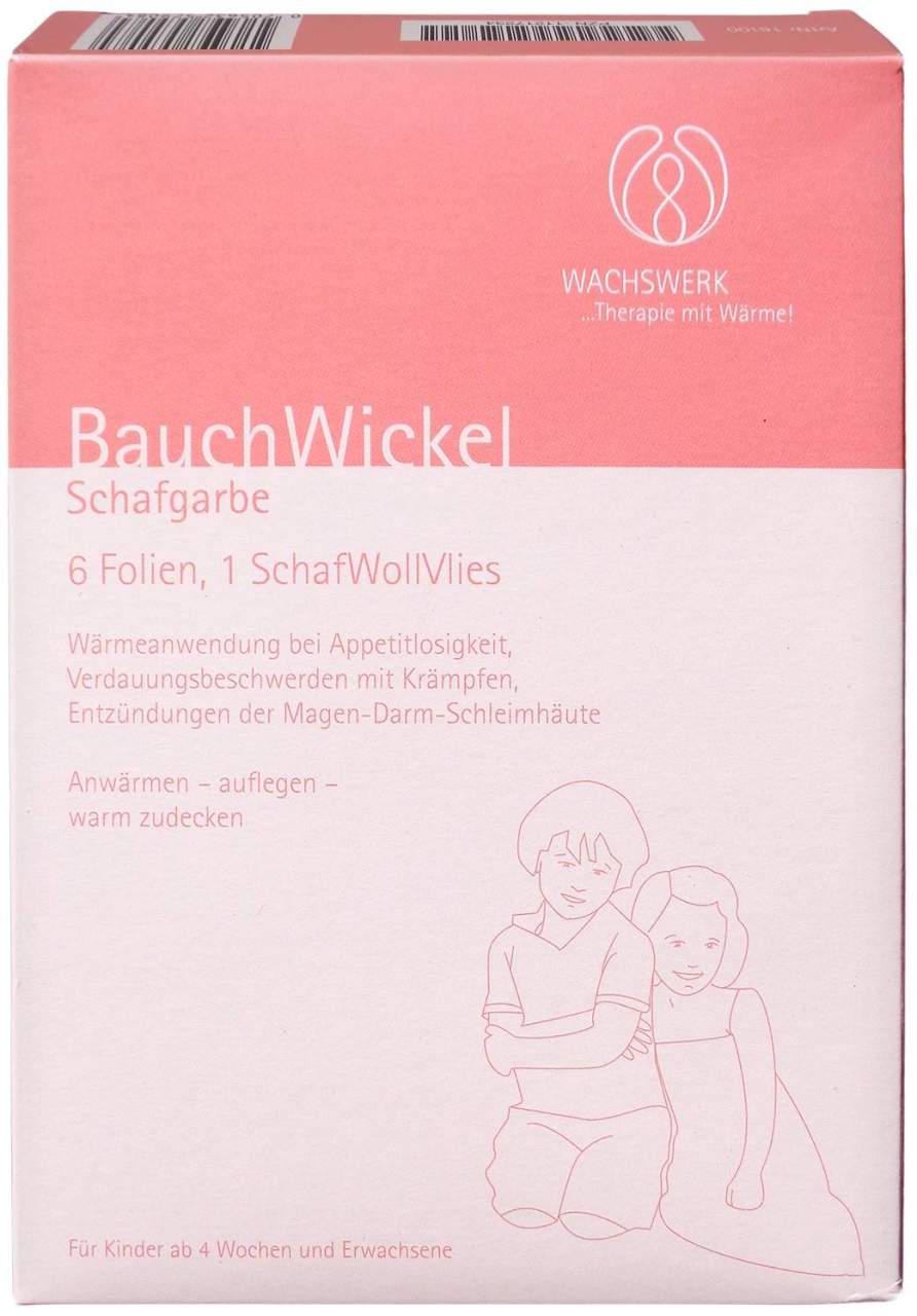 Bauchwickel Schafgarbe 15 X 21 cm Folie 6 Stück