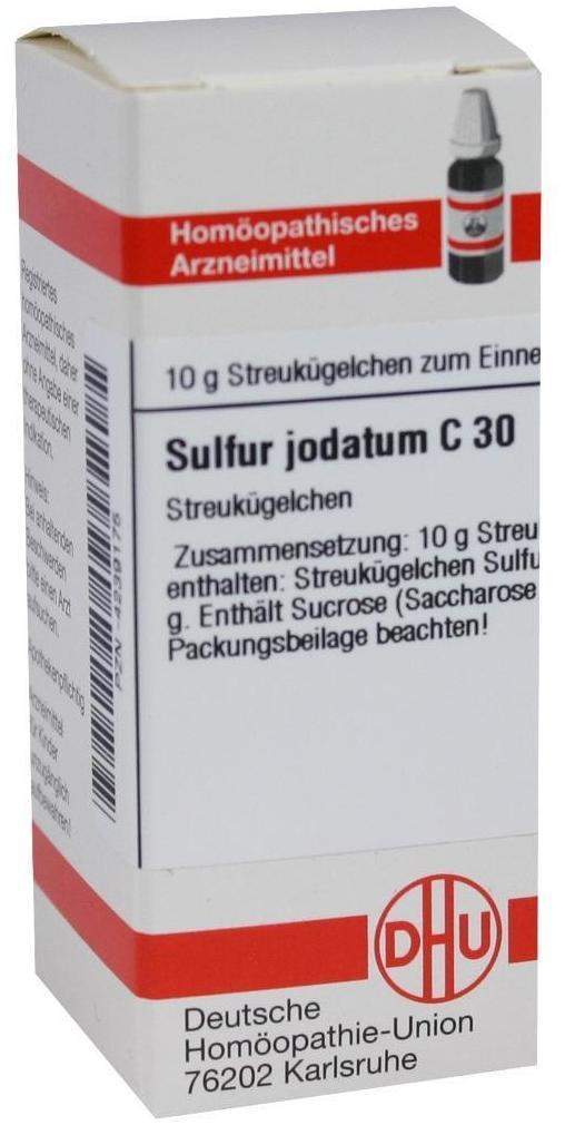 Dhu Sulfur Jodatum C30 10 G Globuli