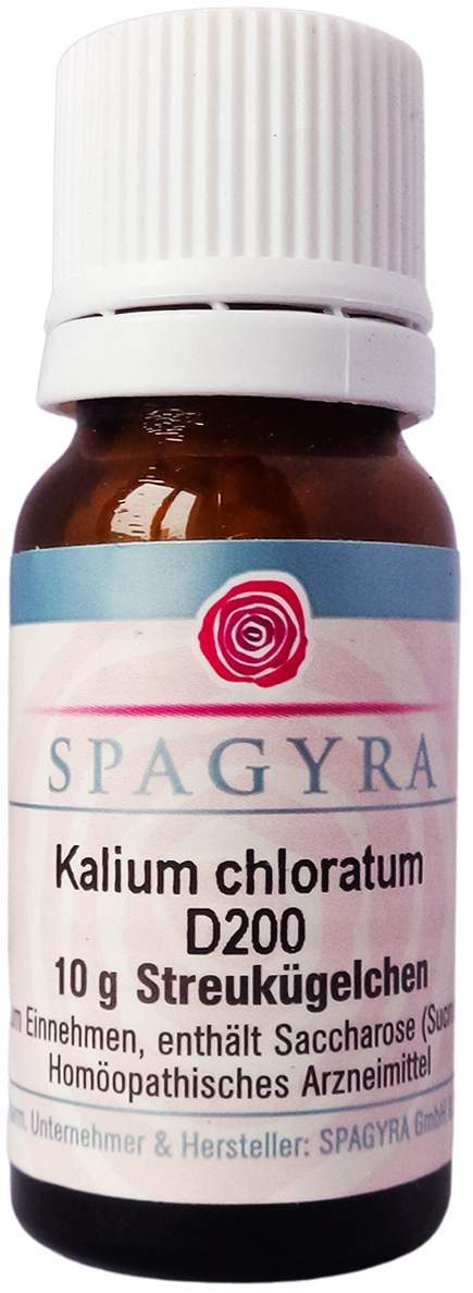 Kalium Chloratum D 200 Globuli 10 G