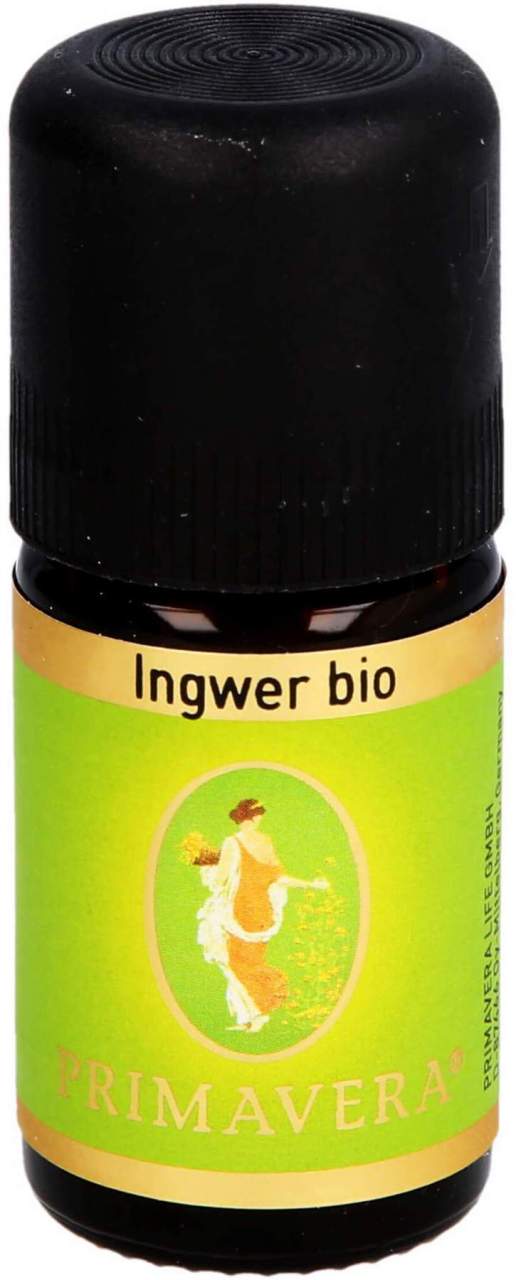 Primavera Ingwer Bio Ätherisches Öl 5 ml