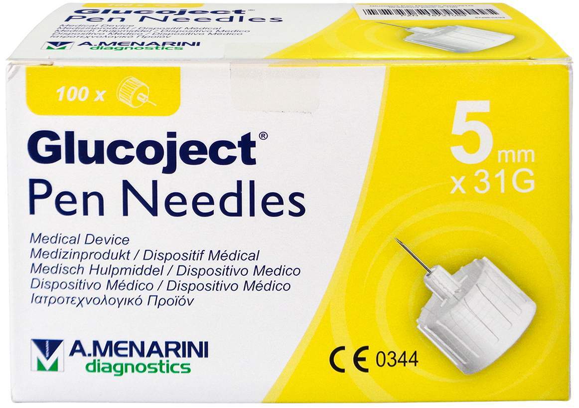 Glucoject Pen-Nadeln 31 Gx5 mm 0,25 mm