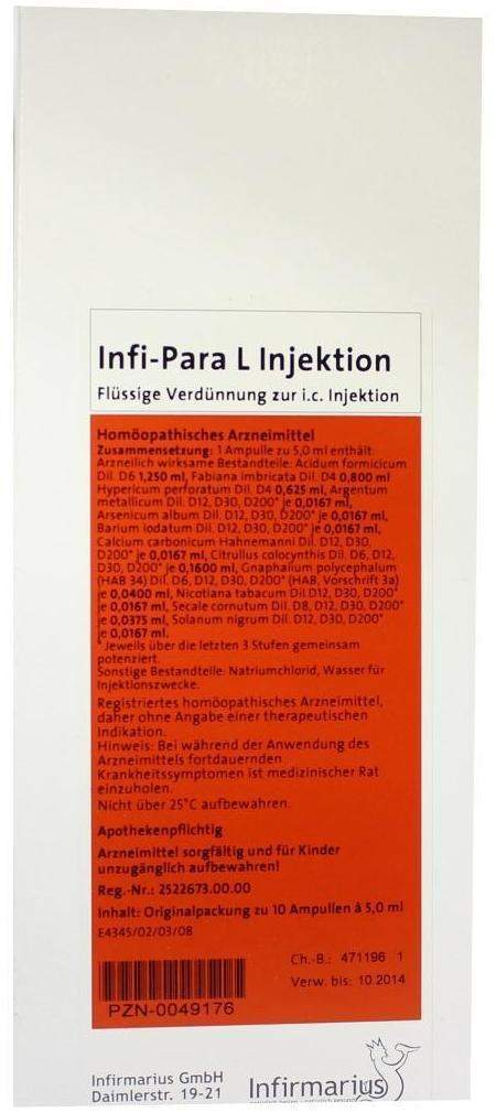 Infi Para L Injektion Ampullen