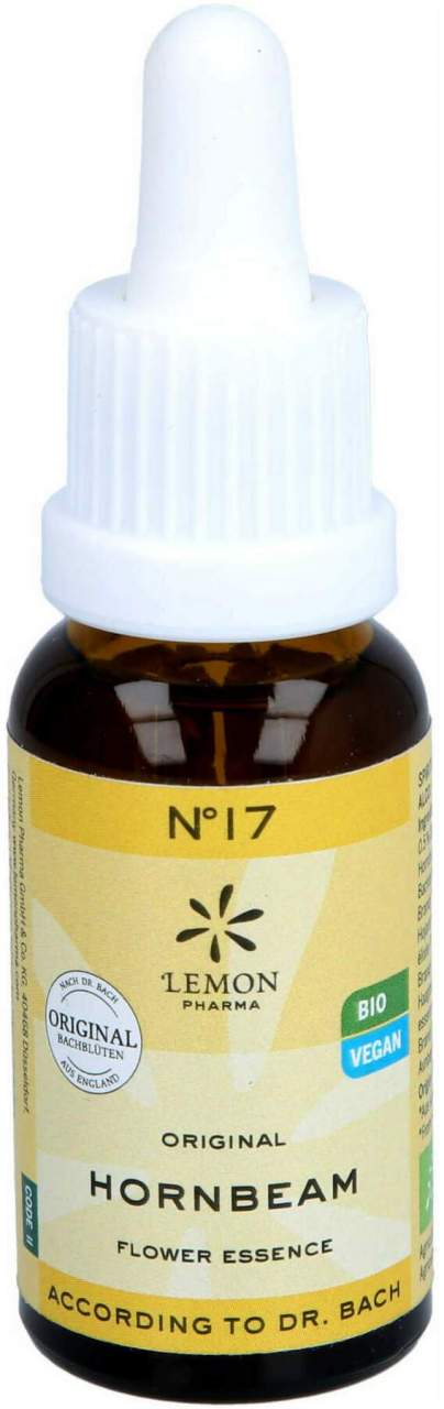 Bachblüten No.17 Hornbeam Bio 20 ml