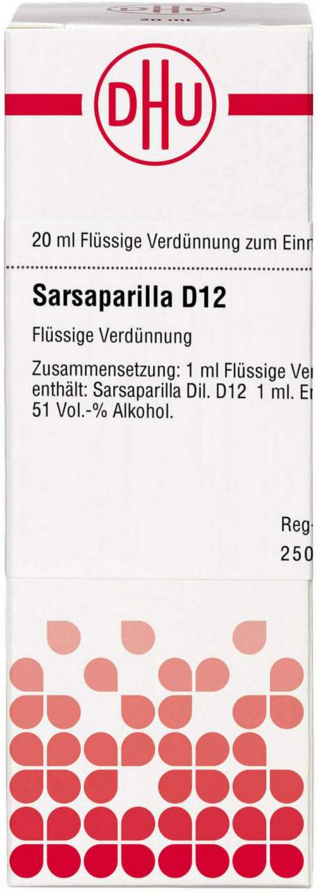 Dhu Sarsaparilla D12 20 ml Dilution