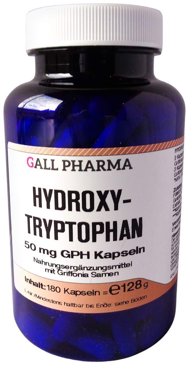 Hydroxytryptophan 50 mg Gph Kapseln 180 Stück